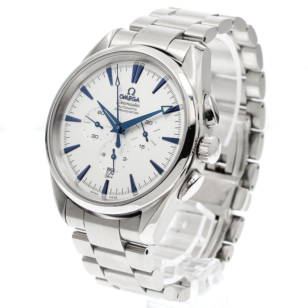 OMEGA Seamaster Aqua Terra 2512.30 Chronograph Date white Dial Automatic Men's Watch_901447