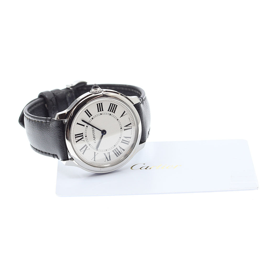 CARTIER Must Rondo WSRN0031 Silver Dial Quartz Boy's Watch_901471