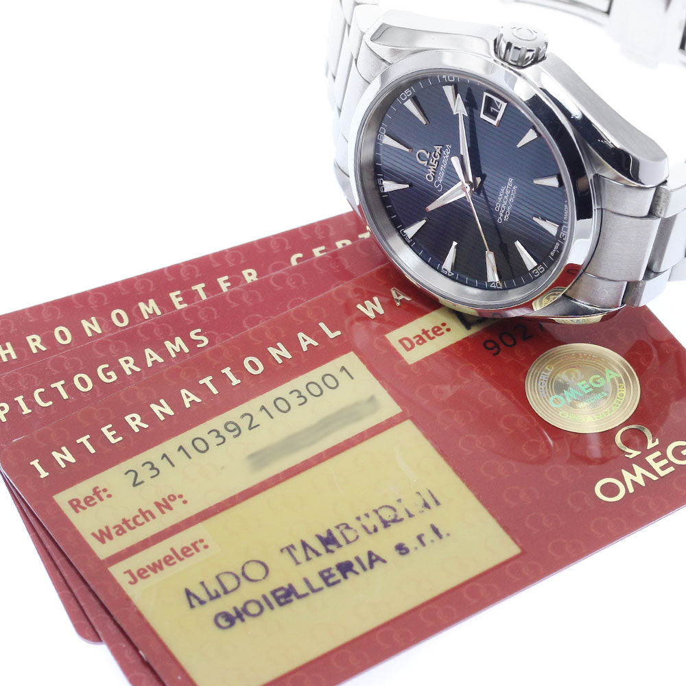 OMEGA Seamaster Aqua Terra 231.10.39.21.03.001 Co-Axial Automatic Men's_901510