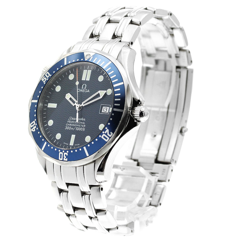 OMEGA Seamaster300 2531.80 Date Navy Dial Automatic Men's Watch_901514