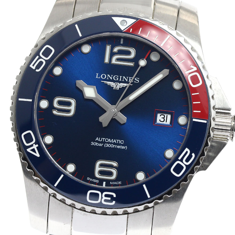 LONGINES Hydro Conquest L3.781.4 Date blue Dial Automatic Men's Watch_901538