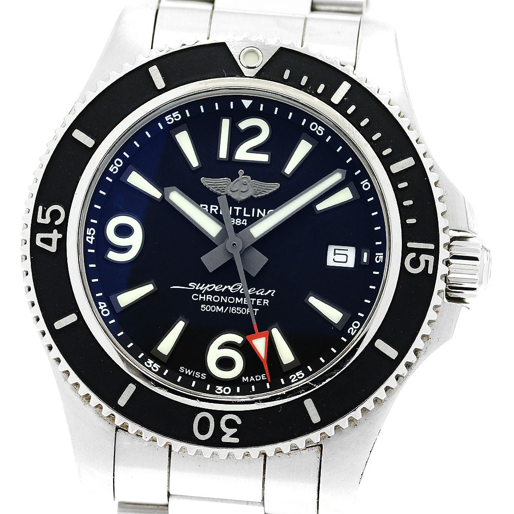 BREITLING Super Ocean 42 A17366 Date black Dial Automatic Men's Watch_901542