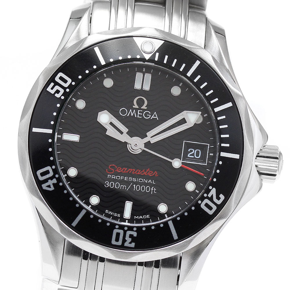 OMEGA Seamaster300 212.30.28.61.01.001 Date black Dial Quartz Ladies_901859