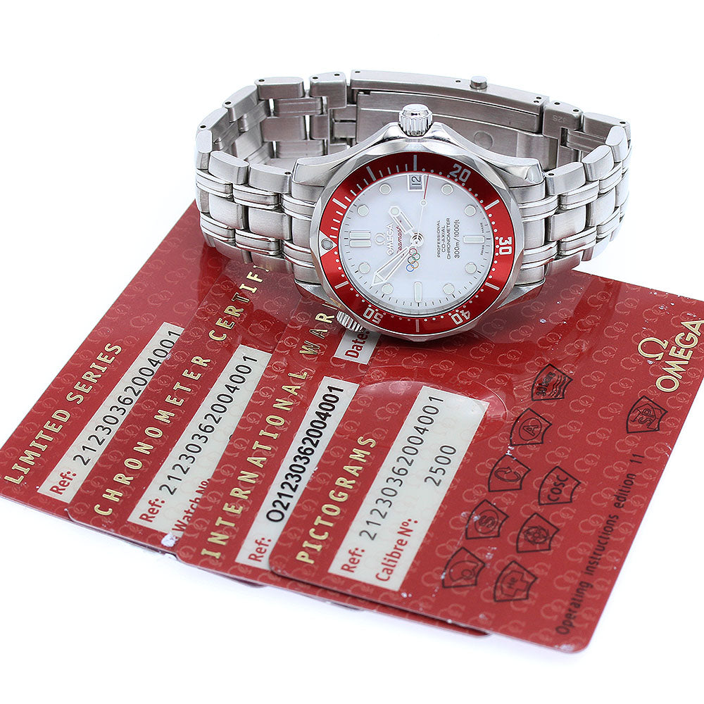 OMEGA Seamaster300M 212.30.36.20.04.001 2010 Vancouver Olympics Auto_901896