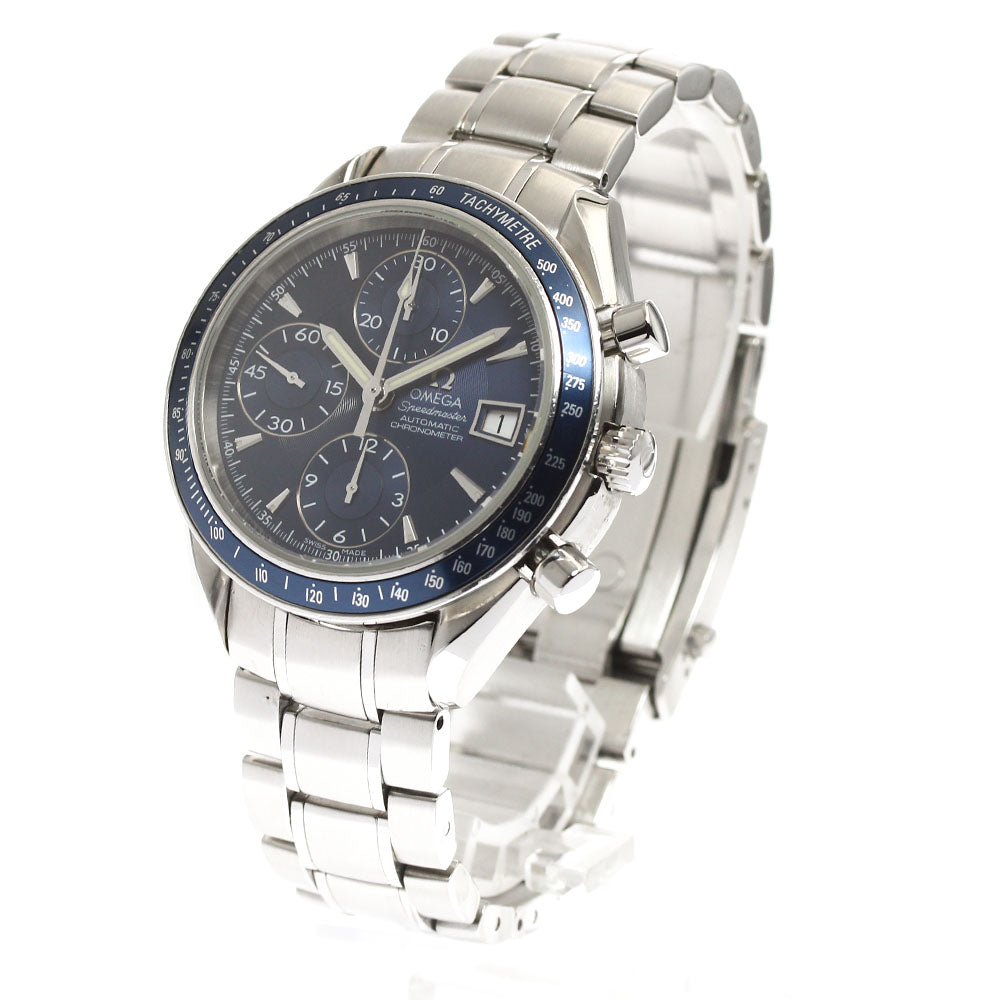 OMEGA Speedmaster 3212.80 Date Chronograph blue Dial Automatic Men's_901907