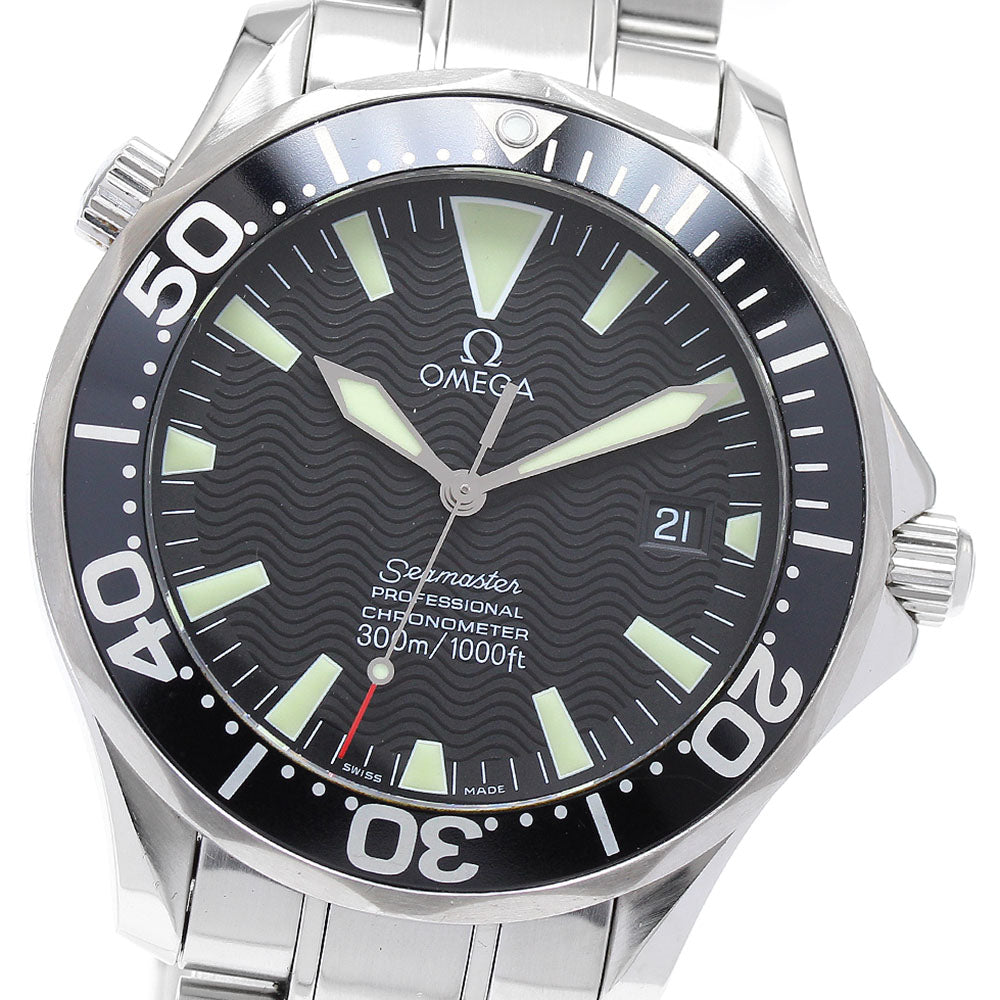 OMEGA Seamaster300 2254.50 Date black Dial Automatic Men's Watch_901914