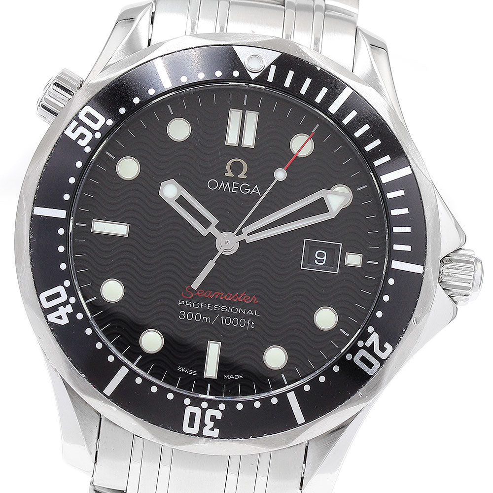 OMEGA Seamaster300 212.30.41.61.01.001 Date black Dial Quartz Men's Watch_901923