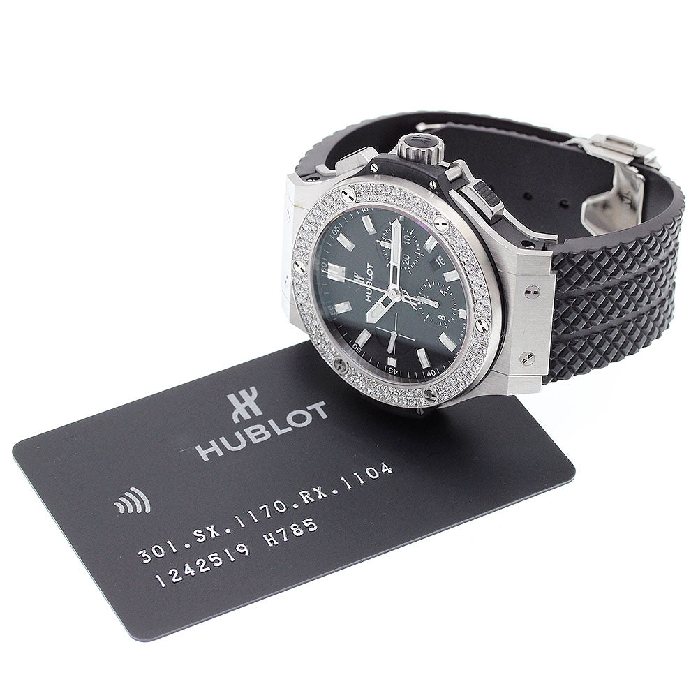 HUBLOT Big bang steel diamond 301.SX.1170.RX.1104 Automatic Men's Watch_901942