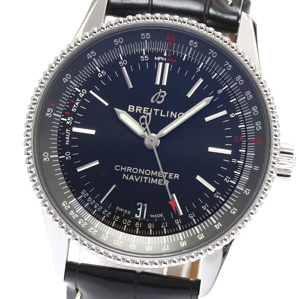 BREITLING Navitimer A17325 Date black Dial Automatic Men's Watch_901962