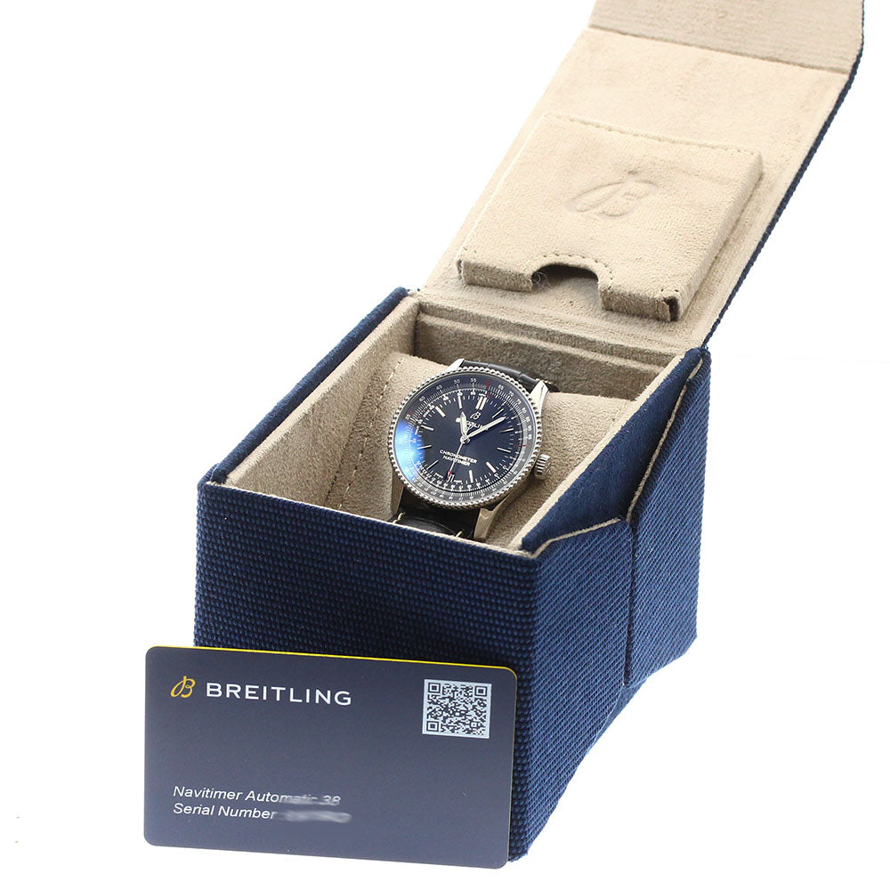 BREITLING Navitimer A17325 Date black Dial Automatic Men's Watch_901962