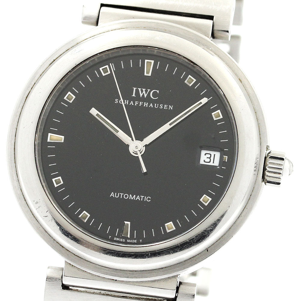 IWC SCHAFFHAUSEN Da Vinci SL IW352805 Date black Dial Automatic Men's_901967