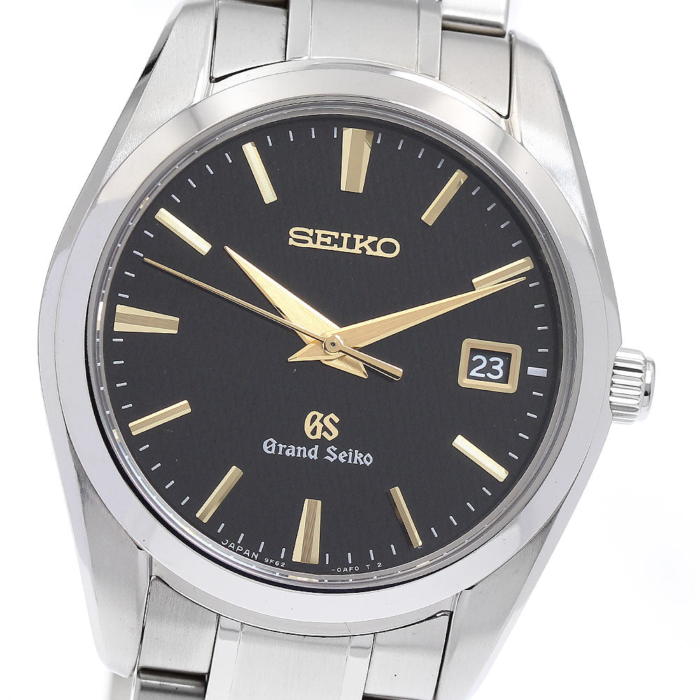SEIKO Grand Seiko SBGX069/9F62-0AE0 Date black Dial Quartz Men's Watch_901978