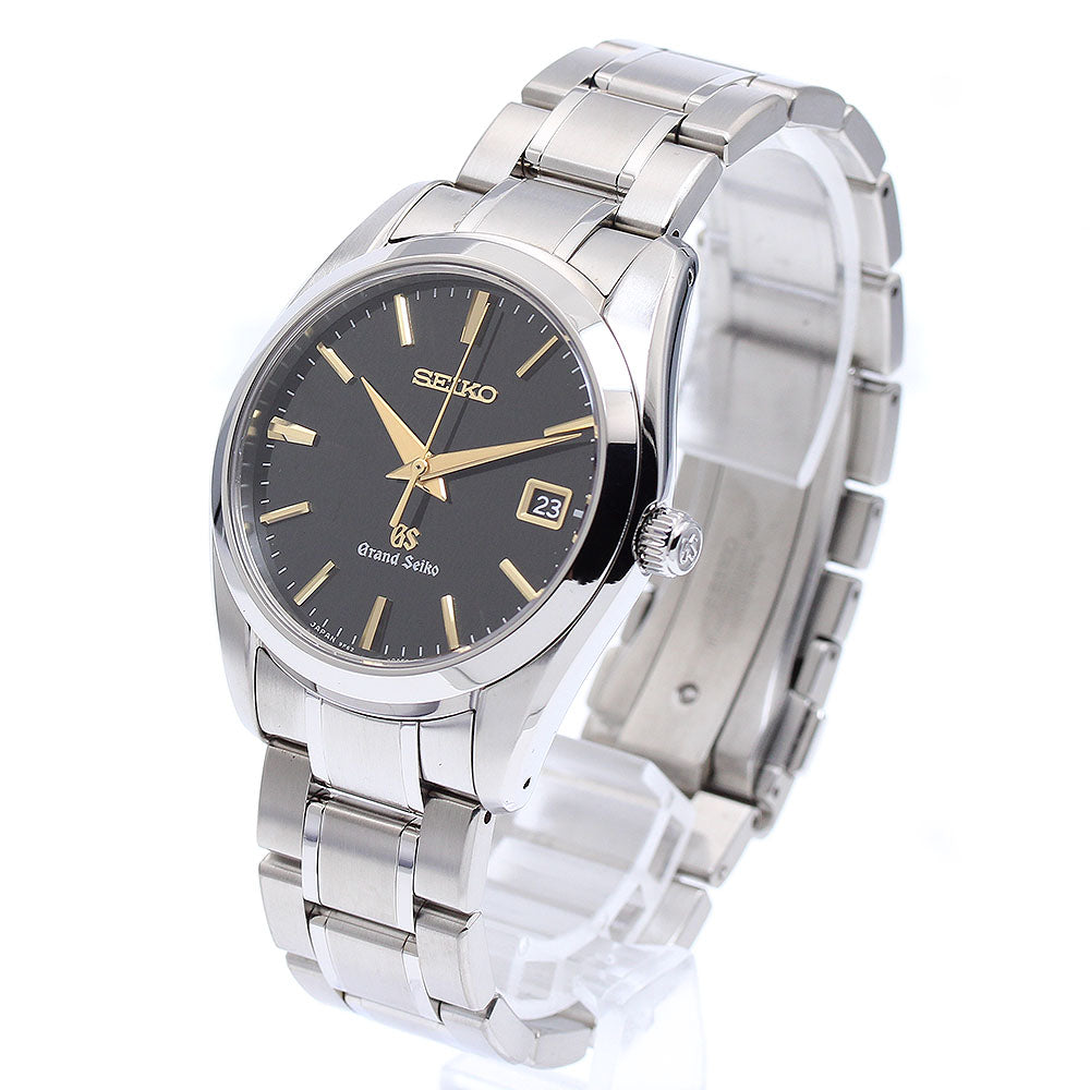 SEIKO Grand Seiko SBGX069/9F62-0AE0 Date black Dial Quartz Men's Watch_901978