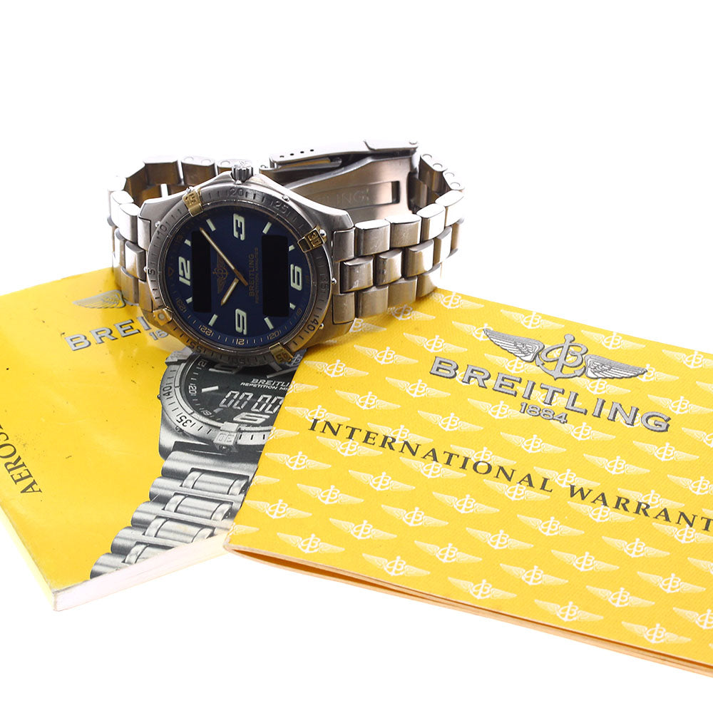 BREITLING Aerospace F65362 black Dial Quartz Men's Watch_901980