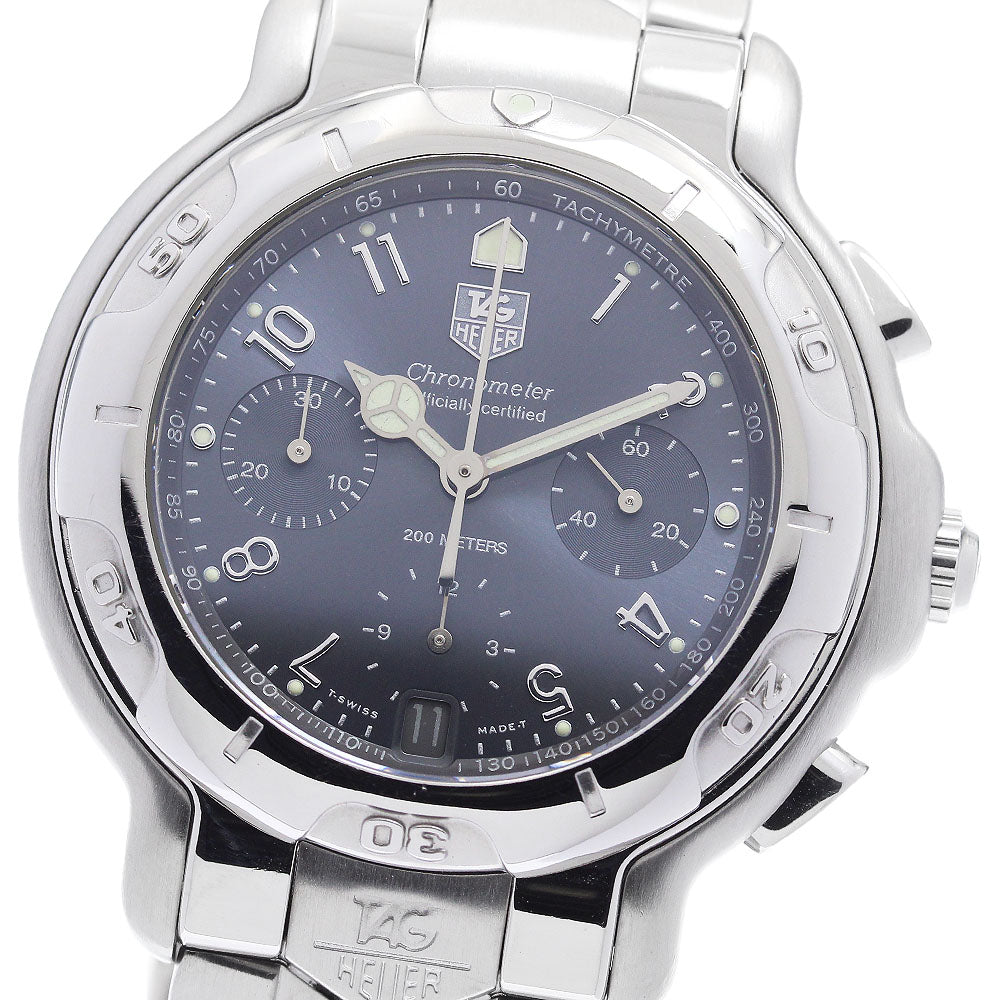TAG HEUER 6000 series CH5112 Chronograph Date gray Dial Automatic Men's_902005