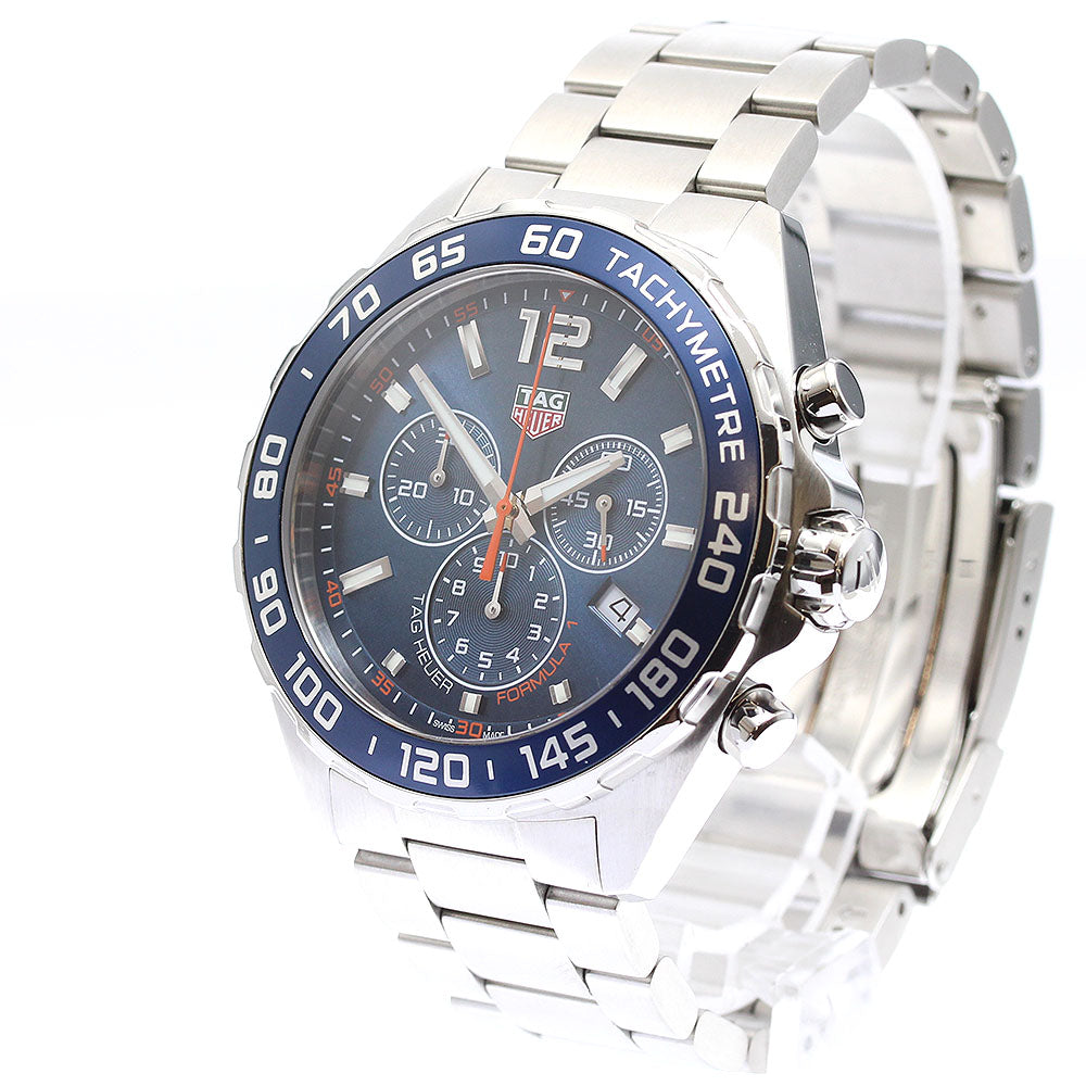 TAG HEUER Formula 1 CAZ1014 Chronograph blue Dial Quartz Men's Watch_902006