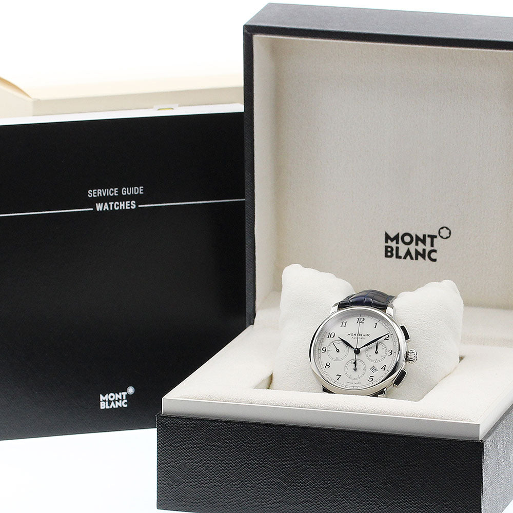 MONTBLANC Star Legacy MB118514 Chronograph Silver Dial Automatic Men's Watch_902022