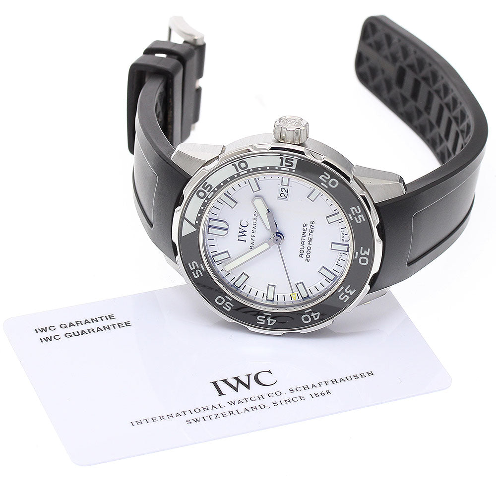IWC SCHAFFHAUSEN Aqua timer IW356806 Date white Dial Automatic Men's_902030