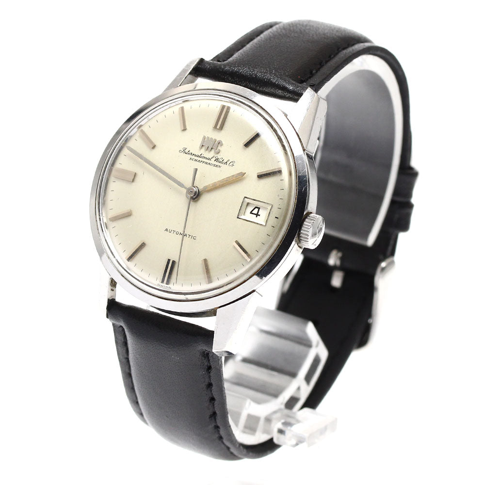 IWC SCHAFFHAUSEN R810A Date Cal.8541B Silver Dial Automatic Men's Watch_902043