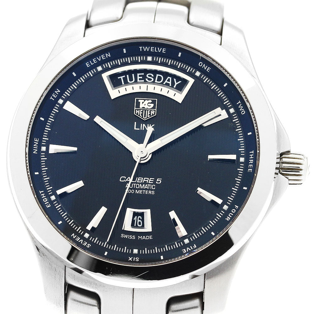 TAG HEUER Link caliber 5 WJF2010.BA0592 Day date Automatic Men's_902044