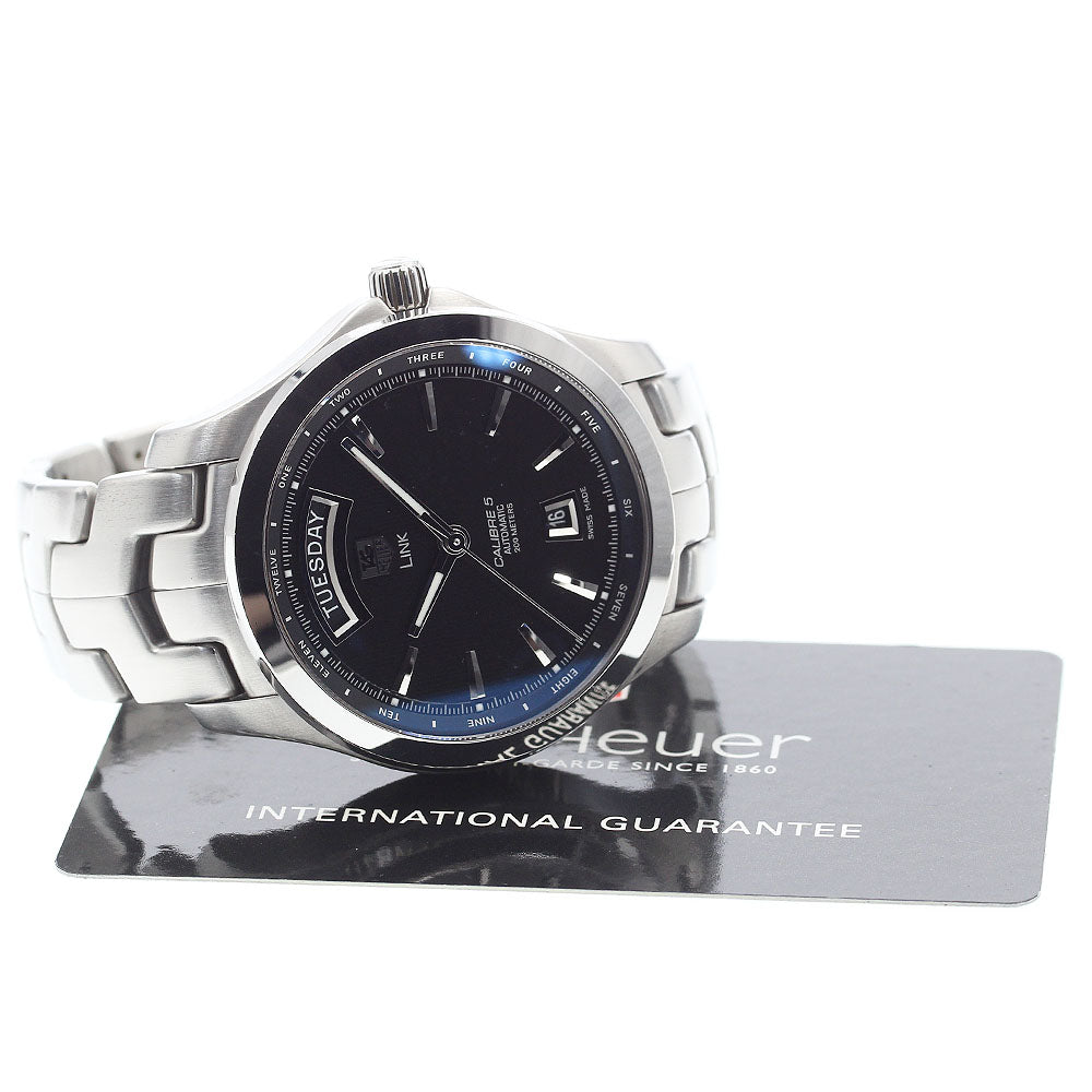 TAG HEUER Link caliber 5 WJF2010.BA0592 Day date Automatic Men's_902044