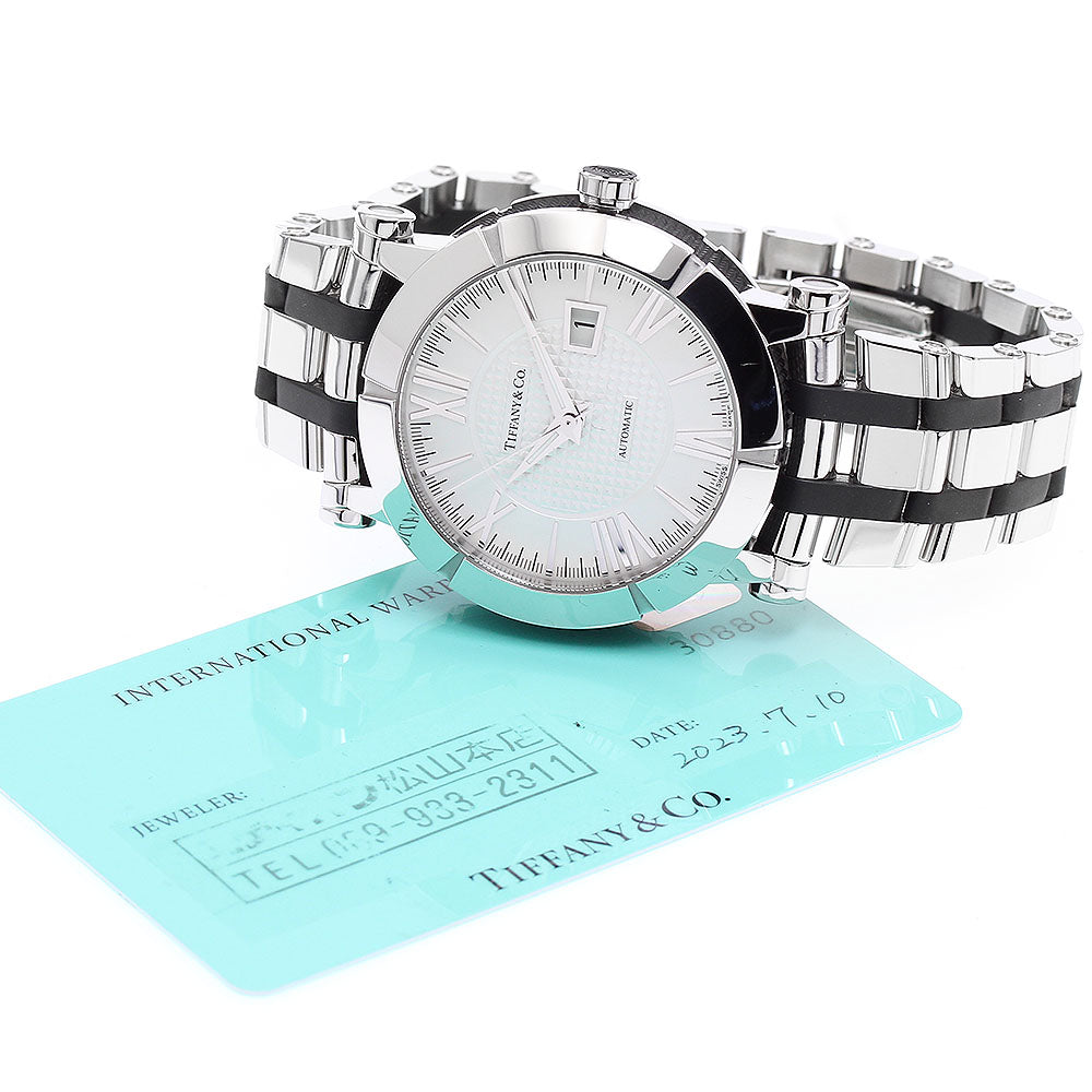 TIFFANY&Co. Atlas Z1000.70.12A21A00A Date Silver Dial Automatic Men's_902045