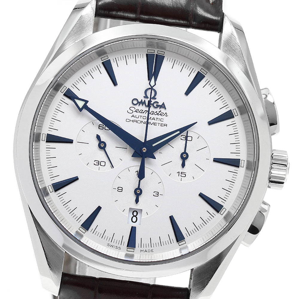 OMEGA Seamaster Aqua Terra 2812.30.37 Chronograph Silver Dial Automatic Men's Watch_902068