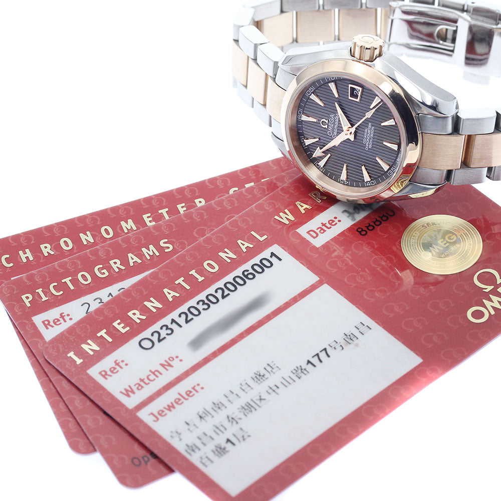 OMEGA Seamaster Aqua Terra 231.20.30.20.06.001 Automatic Ladies Watch_902073