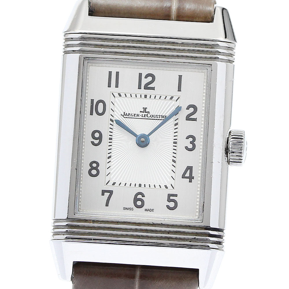 JAEGER-LECOULTRE Reverso Classic Small 211.8.86/Q2608530 Silver Dial Hand Winding Ladies Watch_902079