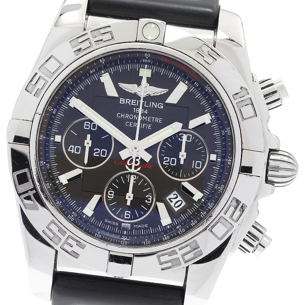 BREITLING Chronomat 44 AB0110 Chronograph Gray Dial Automatic Men's Watch_902081