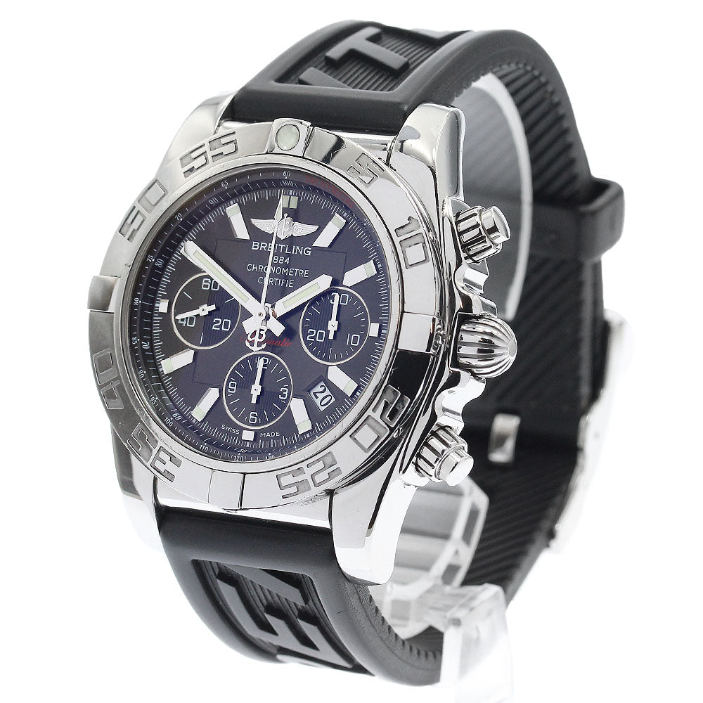 BREITLING Chronomat 44 AB0110 Chronograph Gray Dial Automatic Men's Watch_902081