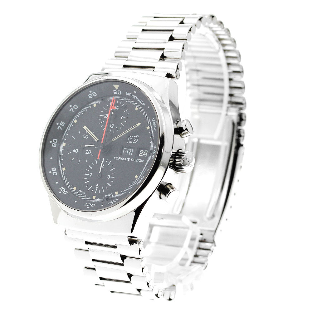 Porsche Design 7176 Chronograph day date black Dial Automatic Men's Watch_902086