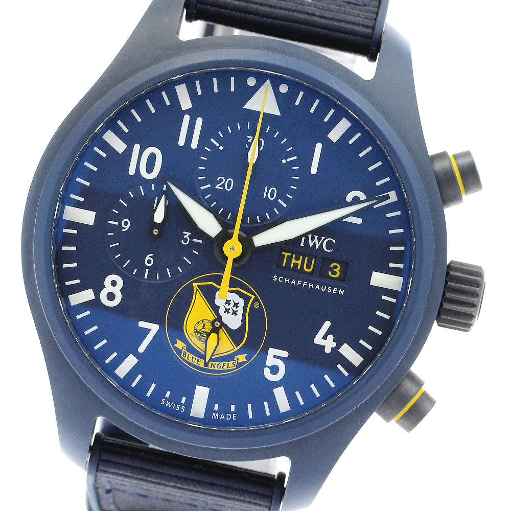 IWC SCHAFFHAUSEN Pilot's Watch Blue Angels IW389109 Automatic Men's Watch_902091