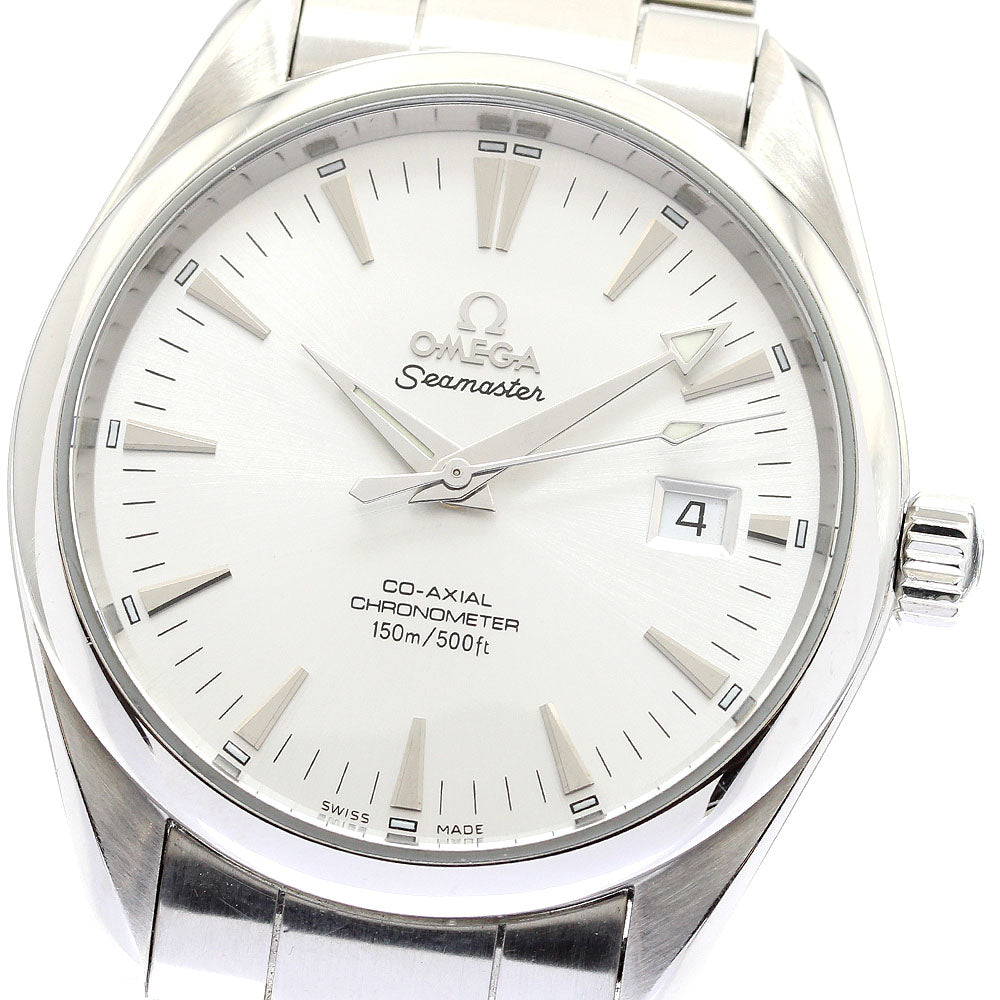 OMEGA Seamaster Aqua Terra 2503.30 Date Silver Dial Automatic Men's Watch_902099