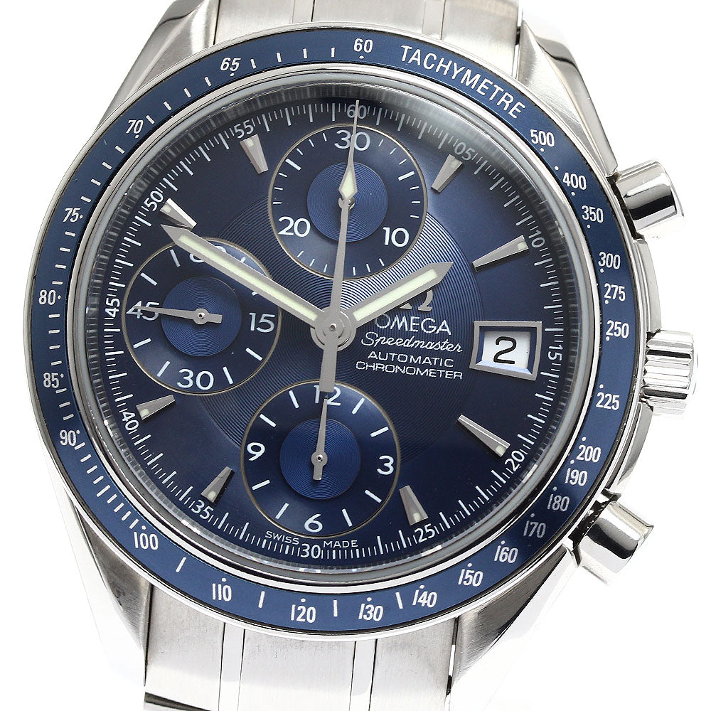 OMEGA Speedmaster 3212.80 Date Blue Dial Automatic Men's Watch_902104