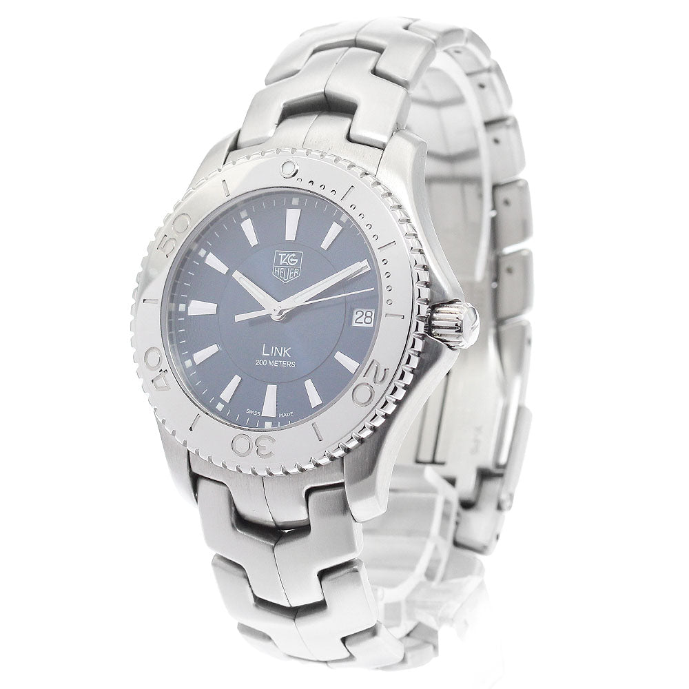 TAG HEUER Link WJ1112-0 Date Navy Dial Quartz Men's Watch_902119