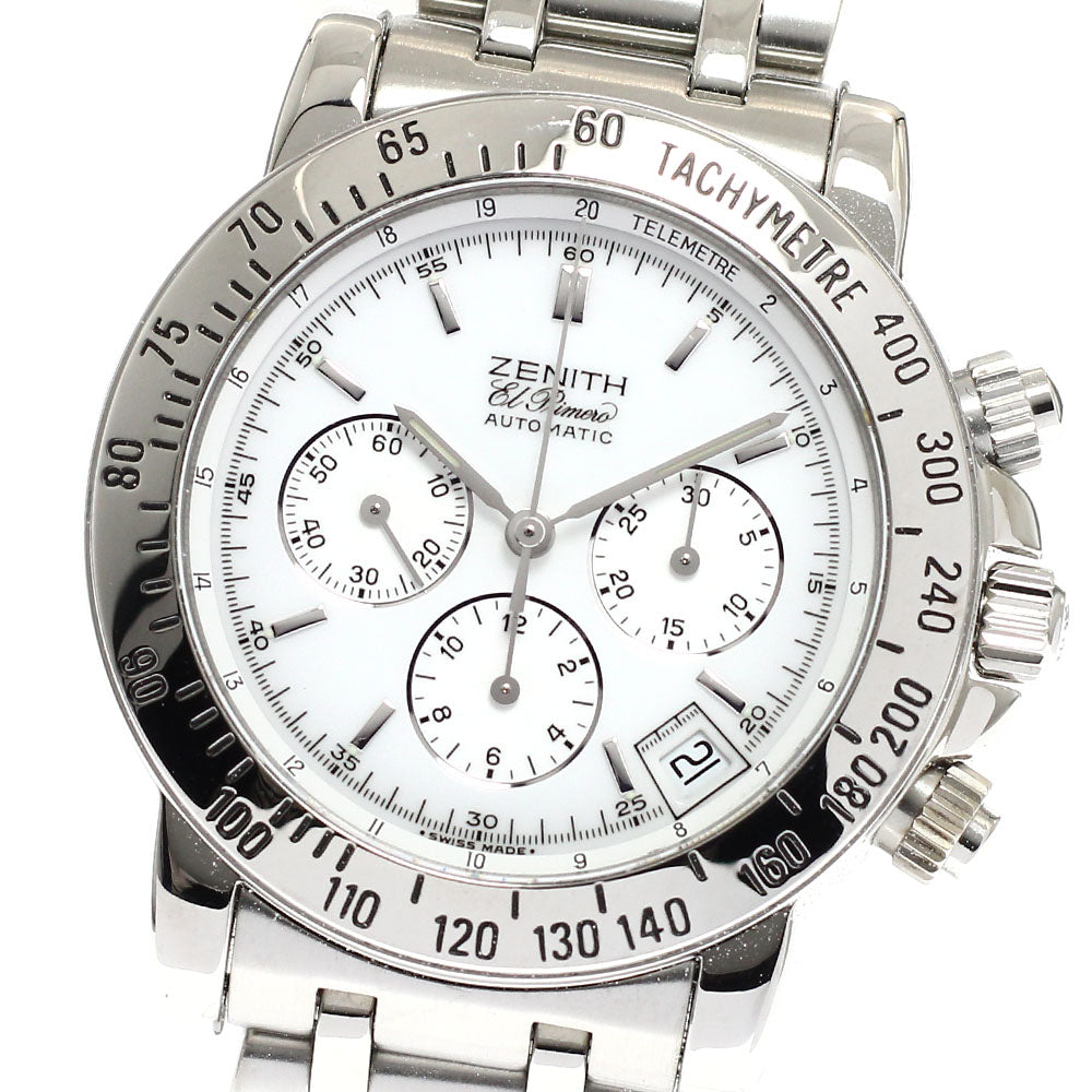 ZENITH Rainbow 01/02.0461.400 El Primero Date white Dial Automatic Men's_902150