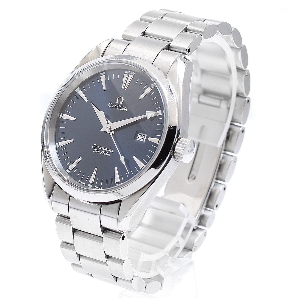 OMEGA Seamaster Aqua Terra 2517.80 Date Navy Dial Quartz Men's Watch_902162