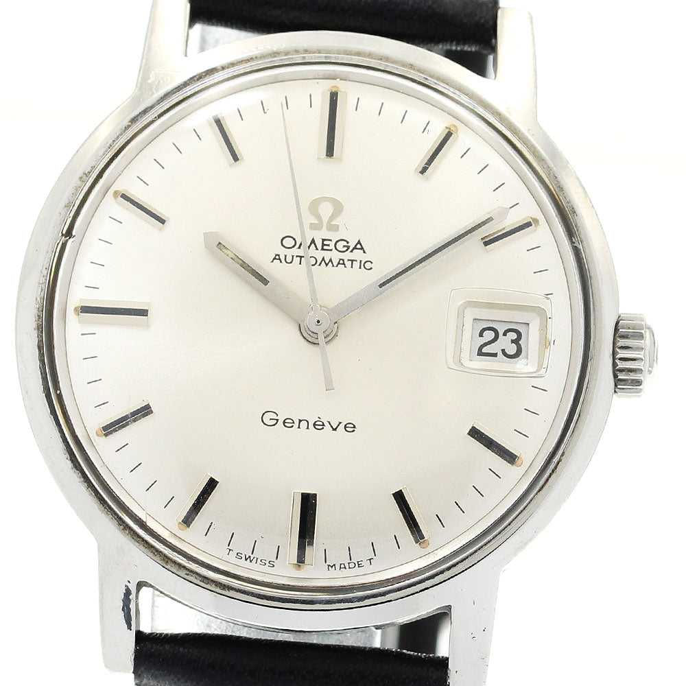 OMEGA Geneve 166.070 Date Cal.565 Silver Dial Automatic Men's Watch_902174