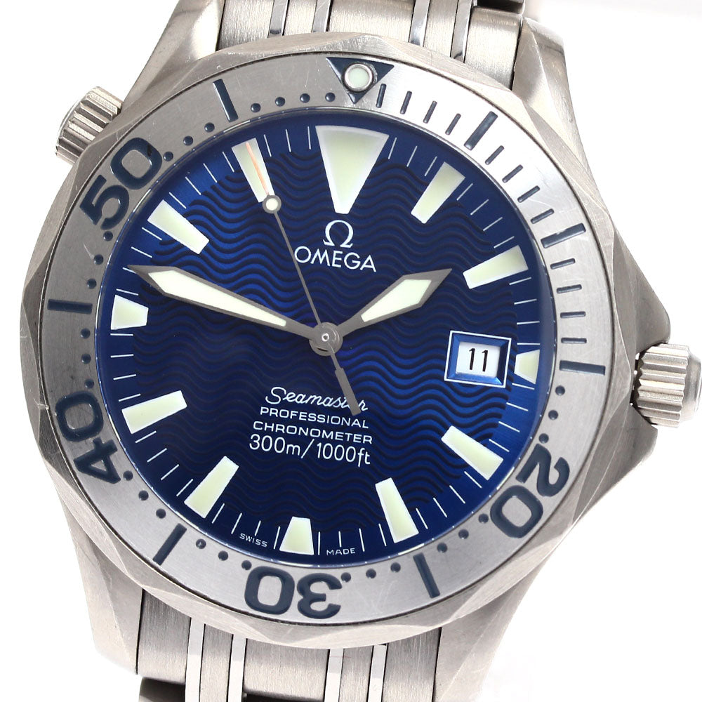 OMEGA Seamaster300 2231.80 Date blue Dial Automatic Men's Watch_902179