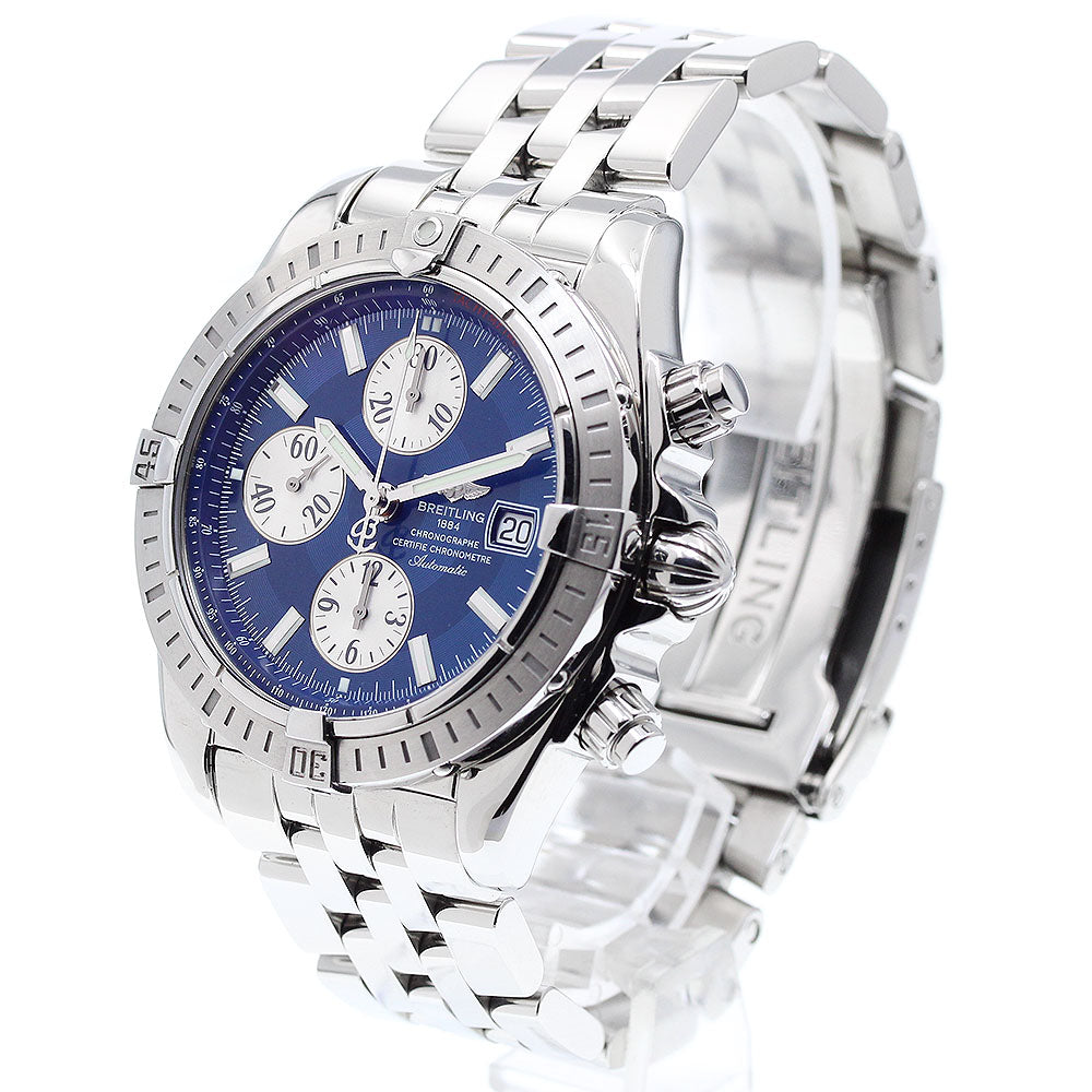 BREITLING Chronomat Evolution A13356 blue Dial Automatic Men's Watch_902190