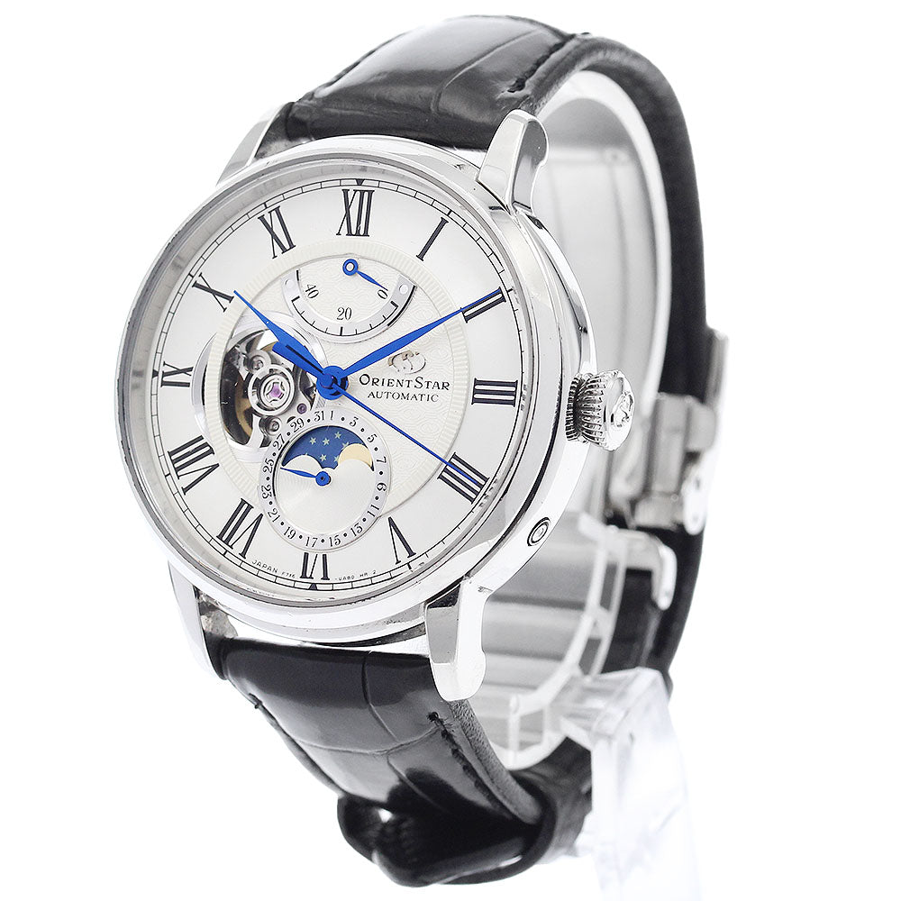 ORIENT Orient star F7X6-UAA0/RK-AM0001S Moon phase power reserve Silver Dial Automatic Men's Watch_902194