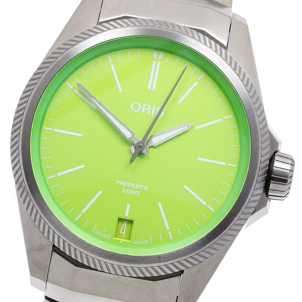 ORIS ProPilot X Kermit Edition 7778 cal.400 green Dial Automatic Men's_902242