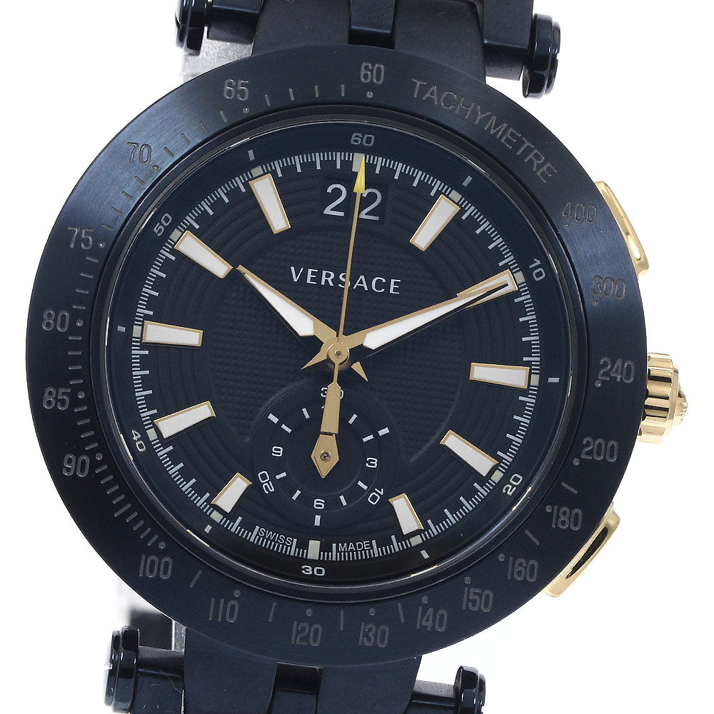 VERSACE V race sports VAH050016 Chronograph Date Quartz Men's Watch_902245