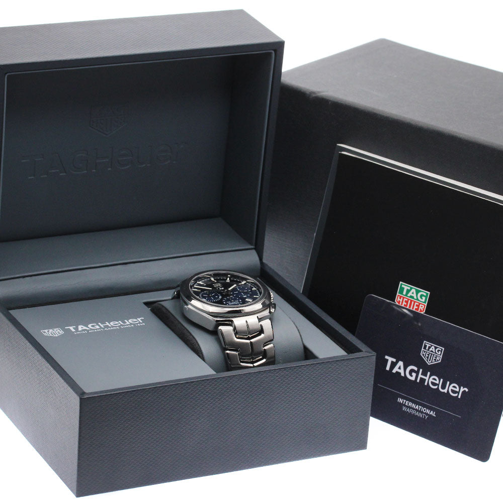 TAG HEUER Link CBC2112 Caliber 17 chronograph blue Dial Automatic Men's_902250
