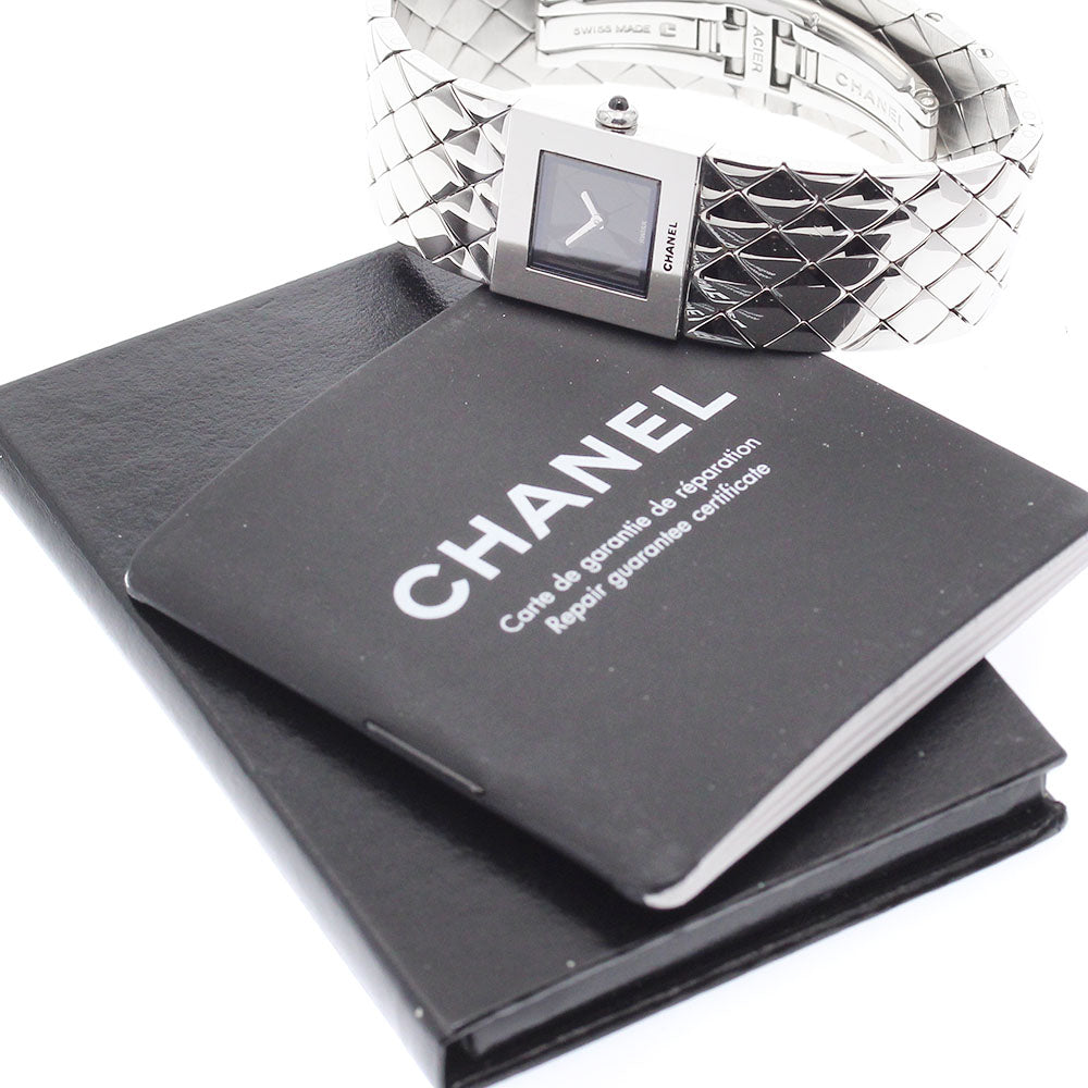 CHANEL Matrasse H0009 Black Dial Quartz Ladies Watch_902251