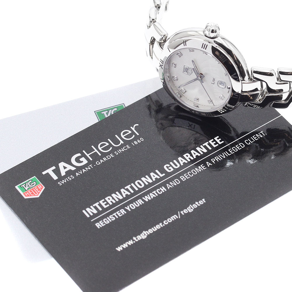 TAG HEUER Link WAT1411.FC6316 11P diamond date Silver Dial Quartz Ladies_902252
