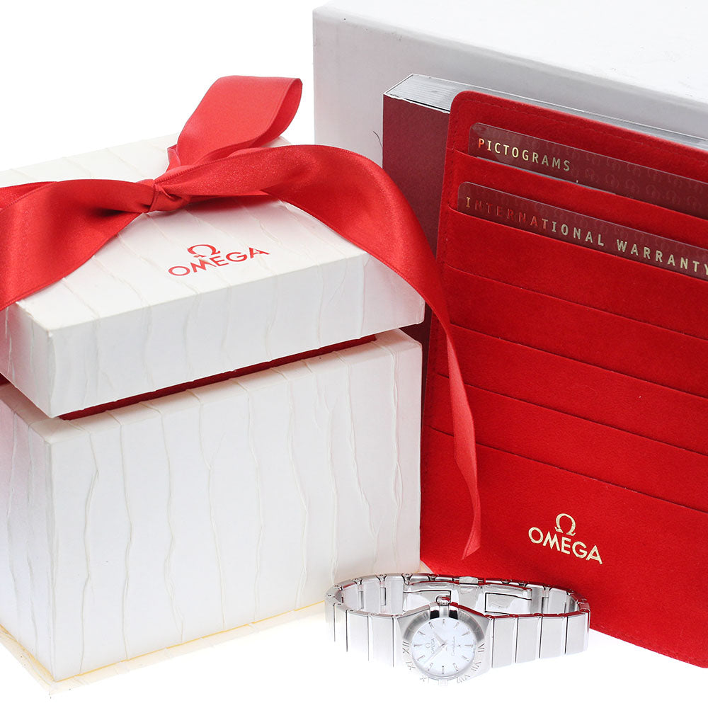 OMEGA Constellation 123.10.24.60.05.001 White shell Dial Quartz Ladies Watch_902256