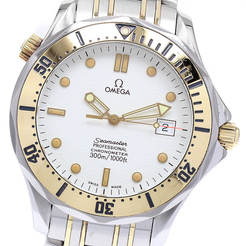 OMEGA Seamaster diver 300m 2332.20 Date white Dial Automatic Men's Watch_902267