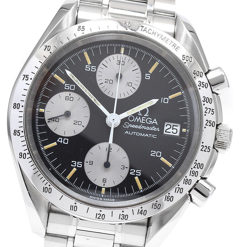 OMEGA Speedmaster 3511.50 Chronograph Black / Silver Dial Automatic Men's_902271